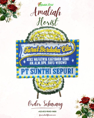 Papan Bunga Duka di Cipadung Wetan